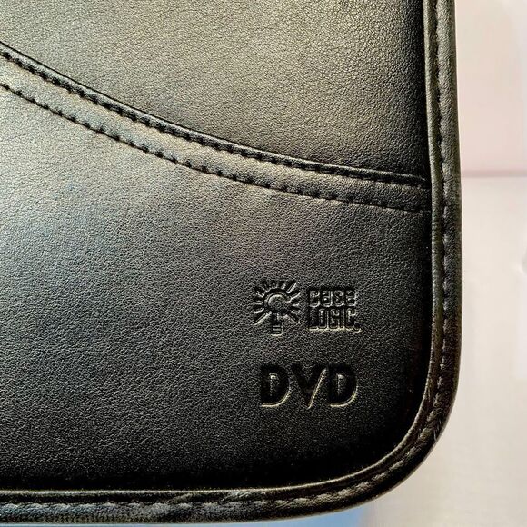 BLACK CASE LOGIC DVD CASE FITS 116 EUC - Picture 2 of 7